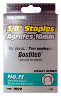1000-Pack #11 Heavy-Duty 3/8-Inch Staple (Pack of 5)