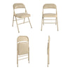 Cosco Antique Linen Vinyl Folding Chair
