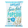Late July Snacks Organic Popcorn - Case of 12 - 4.4 OZ