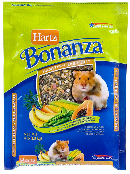 Hartz 97617 4 Lb Nutrition™ Bonanza™ Hamster & Gerbil Gourmet Diet