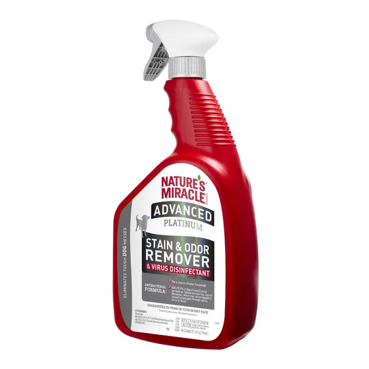 Nature's Miracle Advanced Platinum Dog Liquid Odor/Stain Remover 32 oz.