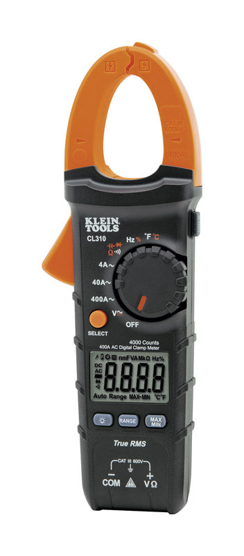 Klein Tools Automatic LCD Clamp Meter 1 pk