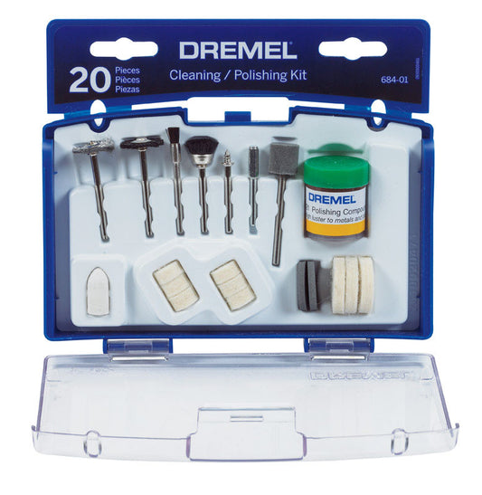 Dremel Plastic Cleaning And Polishing Moto Tool Kit 20 pk