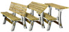 2X4Basics Flip-Top Table Sand Resin Bench/Table Bracket Kit 96 in. L