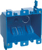 BOX DBL GNG PVC OW 25CU"