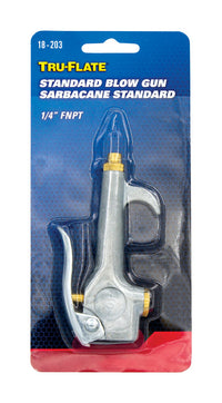 Tru-Flate Steel Pocket Size Lever Air Blow Gun Safety Lever 1/4 in. FNPT 1 pc
