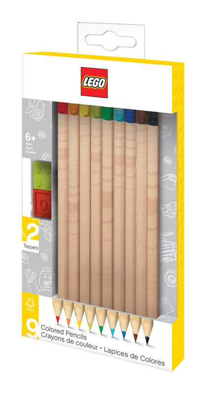 Lego Colored Pencil 9 pk