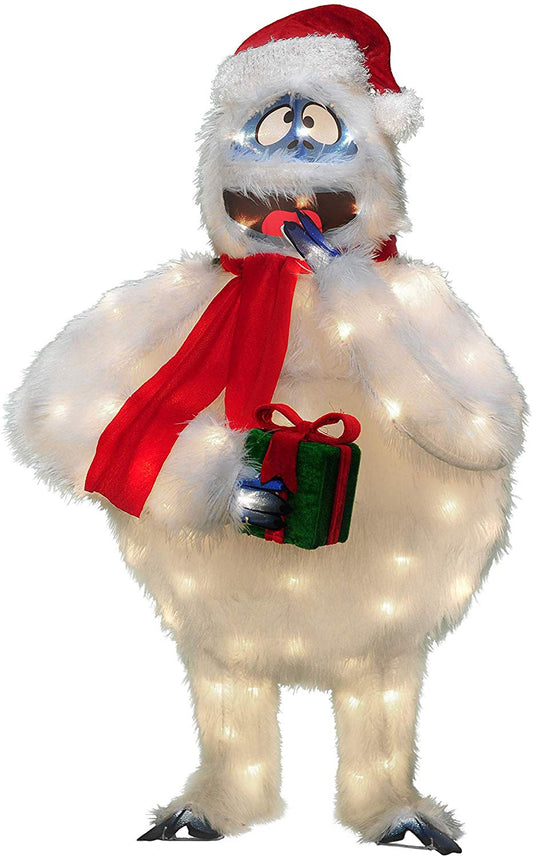Productworks Llc Rudolph 3D Pre-Lit Yard Art Bumble 32 H in. with Present