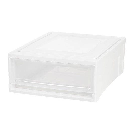 Iris 7 in. H X 15-3/4 in. W X 19-5/8 in. D Stackable Drawer (Pack of 4).