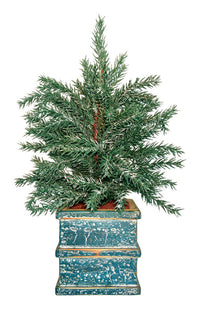 Celebrations Christmas Tree Tabletop Decoration (Pack of 6)