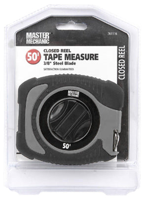 Closed Reel Tape Measure, Steel, 3/8-In. x 50-Ft.