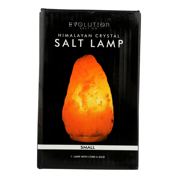 Lámpara de sal de cristal Evolution Salt - Natural - 6 libras - 1 unidad