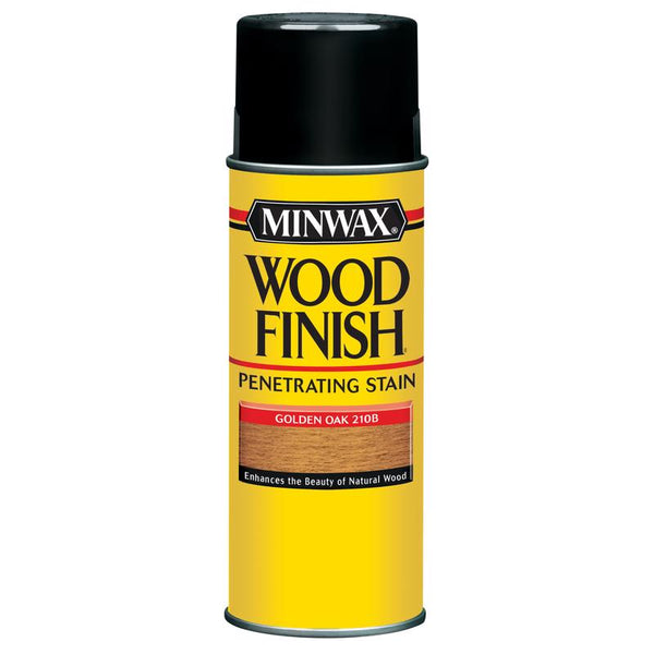 Tinte para madera a base de aceite Minwax Wood Finish semitransparente Golden Oak, 11,5 oz (paquete de 6)