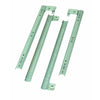 Knape & Vogt 22 in. L Steel Ball-Bearing Rollers Drawer Slide 2 pk