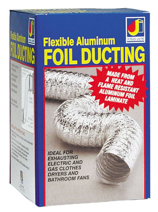 Dundas Jafine AF325 3" X 25' Aluminum Foil Ducting                                                                                                    