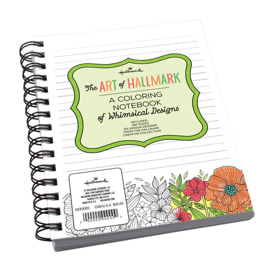 Hallmark  Whimsical  Notebook  Paper  1 pk (Pack of 4)