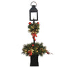 Greenfields  Lantern with Pole  Christmas Decoration  Black  Metal  1 each
