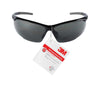 3M  Anti-Fog Safety Glasses  Gray Lens Black Frame 1 pc.