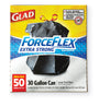 Glad ForceFlex 30 gal. Trash Bags Drawstring (Pack of 3)