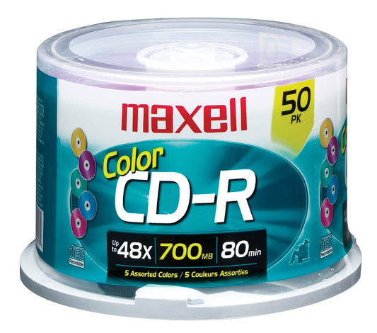 Maxell 648250 Cd-R Spindle 50 Count