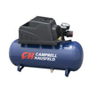 Campbell Steel Blue 110 PSI 0.3 Hp 120V 3A Portable Air Compressor 3 gal. Tank
