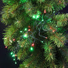 Holiday Bright Lights Christmas 500L Twinkling Cluster Rice - Red & Green Combo
