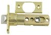 Ultra Hardware Polished Brass Silver Metal Dead Latch 1 pk
