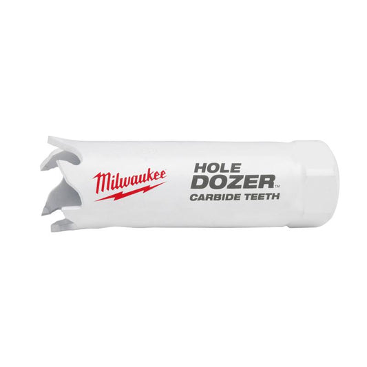 Milwaukee  Hole Dozer  7/8 in. Dia. x 2-1/8 in. L Carbide Tipped  Hole Saw  1/4 in. 1 pc.