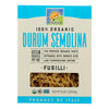 Bionaturae Pasta - Organic - 100 Percent Durum Semolina - Fusilli - 16 oz - case of 12