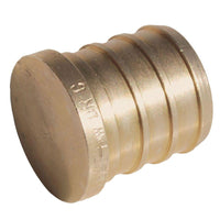 Tapón de latón PEX SharkBite de 3/4 pulg. x 3/4 pulg. de diámetro