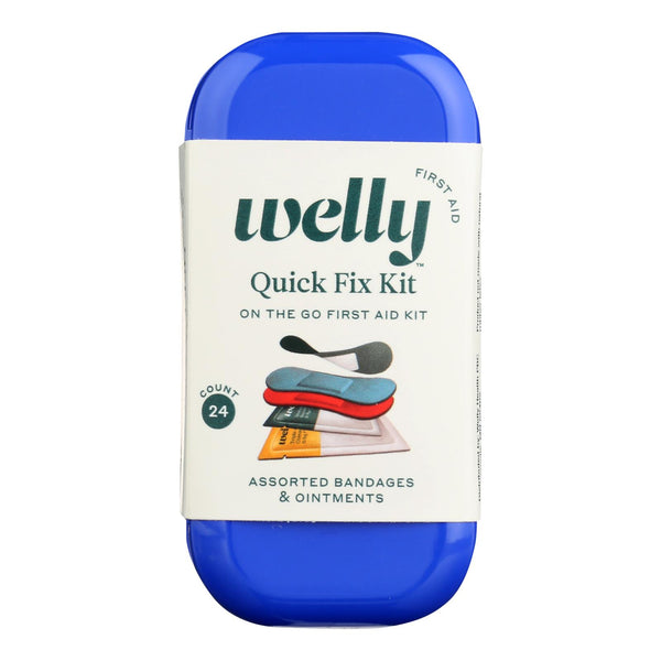 Botiquín de primeros auxilios Welly First Aid - Solución rápida - Caja de 6-24 unidades