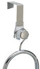 iDesign Forma Clear/Silver Stainless Steel Hook