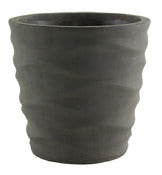 Syndicate Sales Inc 7600-06-23 5-1/4" Slate Gray Urban Wave Planter (Pack of 6)