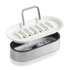 Kohler White/Stainless Steel Stainless Steel Sponge Caddy