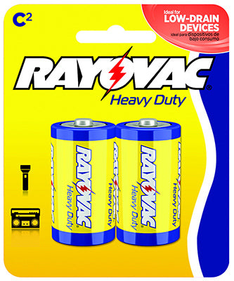 Heavy Duty C Batteries, 2-Pk.