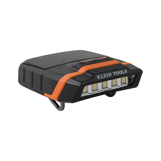 Klein Tools 125 lumens Black/Orange LED Cap Light AAA Battery