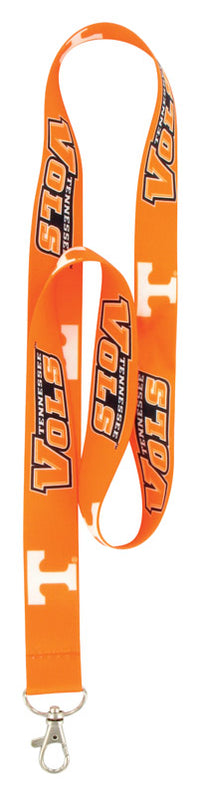 Hillman Tennessee Volunteers Polyester Orange Decorative Key Chain Lanyard (Pack of 6).