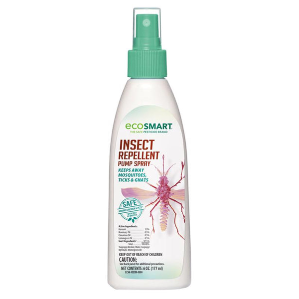 Repelente de insectos para mosquitos EcoSmart de 6 oz