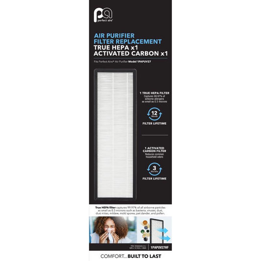 Perfect Aire 18.75 in. H X 6 in. W Rectangular HEPA Air Purifier Filter