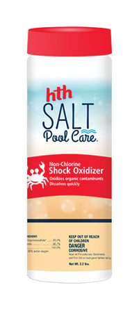 hth  Salt Pool Care  Granule  Non-Chlorine Oxidizer  2.2 lb. (Pack of 4)