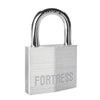Master Lock Fortress 5.56 in. H X 1 in. W Aluminum 3-Pin Tumbler Padlock