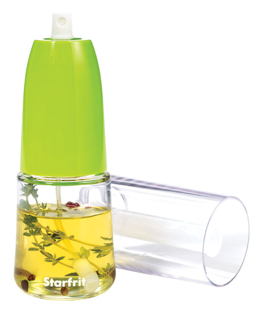 Starfrit Clear/Green Glass/Plastic Oil and Dressing Mister 5-11/16 oz