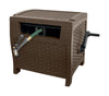 Suncast Smart Tube 175 ft. Brown Retractable Free Standing Hideaway Hose Reel