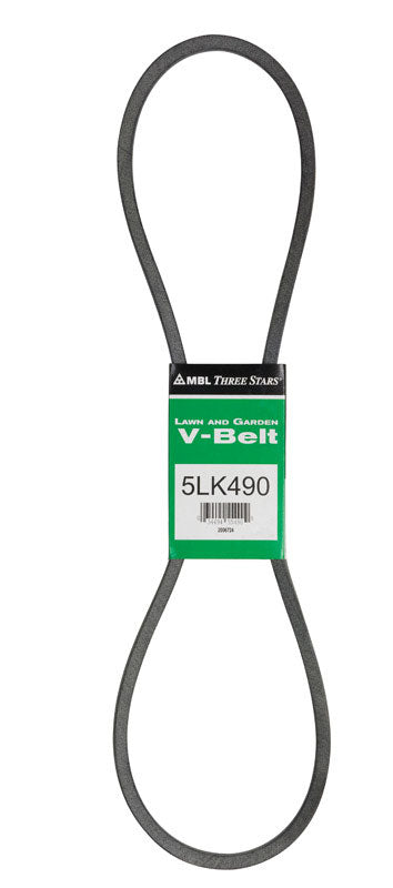 Mitsuboshi Super KB 5LK490 V-Belt 0.63 in. W X 49 in. L For Riding Mowers