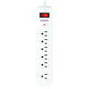 Monster Just Power It Up 8 ft. L 6 outlets Surge Protector White 1080 J