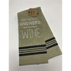 Hallmark I Do Have Wine Tea Towel Cotton 1 pk (Pack of 2)