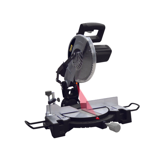 Steel Grip  10 in. Corded  Compound Miter Saw  Bare Tool  15 amps 5,000 rpm