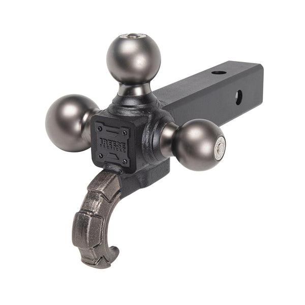 SOPORTE DE TRI-BALL DE 8" DE L, NEGRO