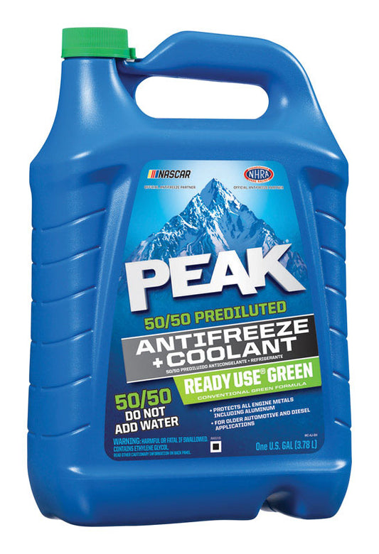 Peak Ready to Use Antifreeze/Coolant 128 oz. (Pack of 6)
