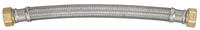 Homewerks 3/4 in. FIP X 3/4 in. D FIP 24 in. Braided Stainless Steel Water Heater Supply Line